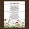 The Little Cares Poetry Watercolor Field Clover By E B Browning 8x10 Poetry Instant Wall Art Digital Download Printable DIY Vintage Verses